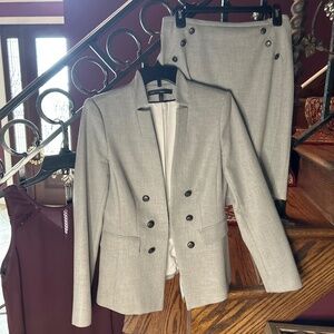 Gray Business Suit